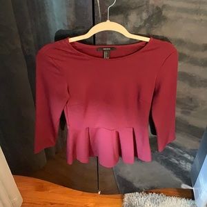 Peplum top